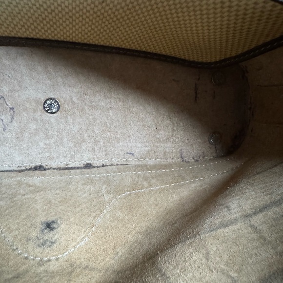 Dooney Brown Croc Embossed Shoulder Bag - Picture 9 of 10